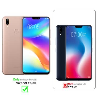 Vivo V9 YOUTH Suojakuori Universaali (Musta)