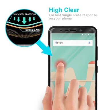 WIKO VIEW GO Näytönsuoja Karkaistu lasi Suojakalvo