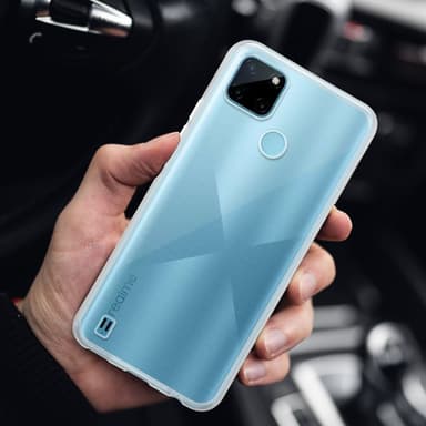 Realme C21Y / C25Y Suojakuori Kotelo (Läpinäkyvä)