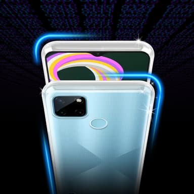 Realme C21Y / C25Y Suojakuori Kotelo (Läpinäkyvä)