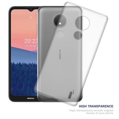 Nokia C21 Suojakuori Kotelo (Läpinäkyvä)