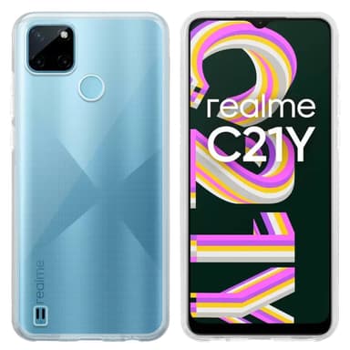 Realme C21Y / C25Y Suojakuori Kotelo (Läpinäkyvä)