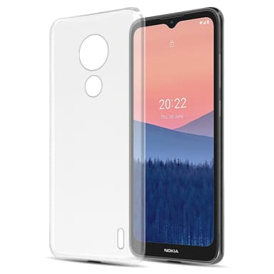 Nokia C21 Suojakuori Kotelo (Läpinäkyvä)