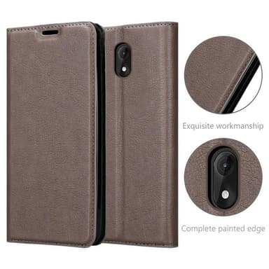WIKO LENNY 5 Suojakuori Lompakkokotelo (Ruskea)