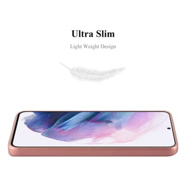 Samsung Galaxy S22 Suojakuori Kotelo (Vaaleanpunainen)