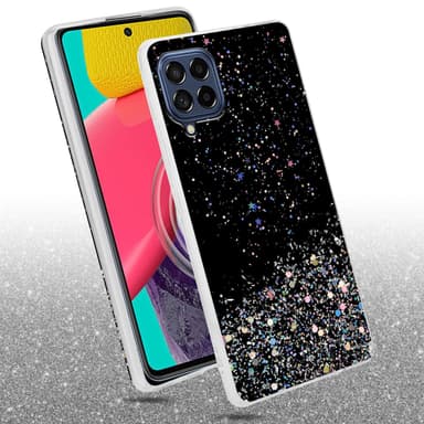 Samsung Galaxy M53 5G Suojakuori Kotelo (Musta)