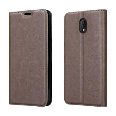 WIKO LENNY 5 Suojakuori Lompakkokotelo (Ruskea)
