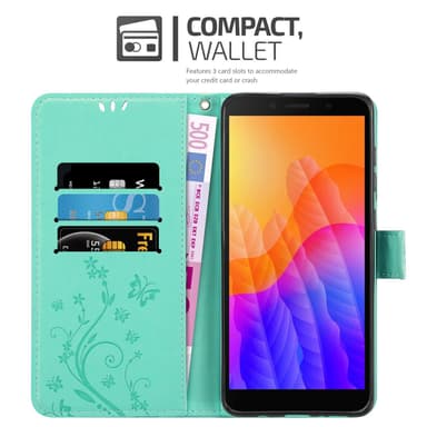 Honor 9S / Huawei Y5P Suojakuori Lompakkokotelo