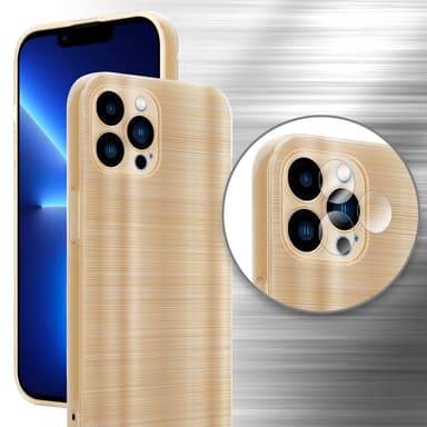 Suojakuori iPhone 13 PRO MAX Kotelo (kulta)
