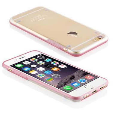 iPhone 6 / 6S Suojakuori Kotelo (Vaaleanpunainen)