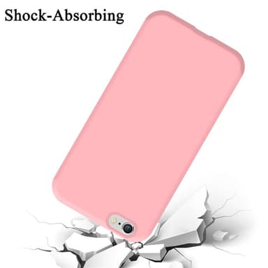 iPhone 6 / 6S Suojakuori Kotelo (Vaaleanpunainen)