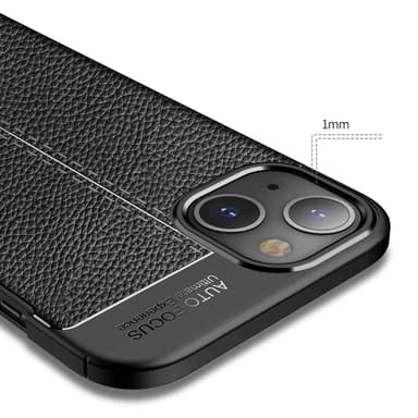 iPhone 13 Suojakuori Case Cover (Musta)