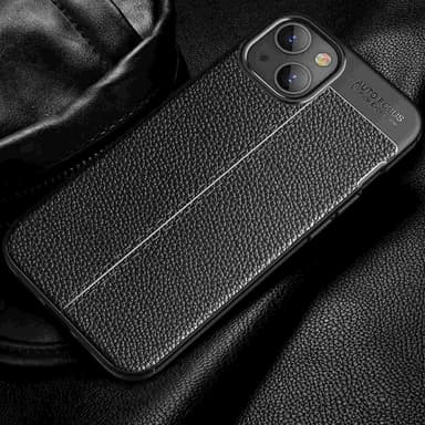 iPhone 13 Suojakuori Case Cover (Musta)