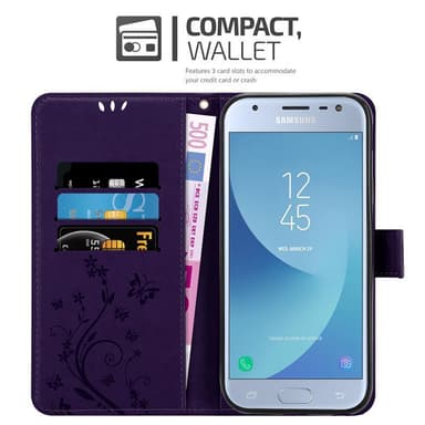 Samsung Galaxy J3 2017 Suojakuori Lompakkokotelo