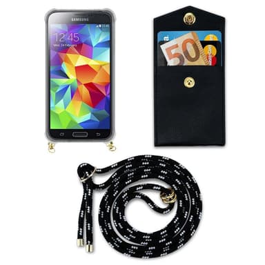 Samsung Galaxy S5 / S5 NEO Suojakuori Kotelo (Musta)