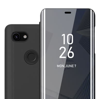 Suojakuori Google PIXEL 3A XL Lompakkokotelo (Musta)