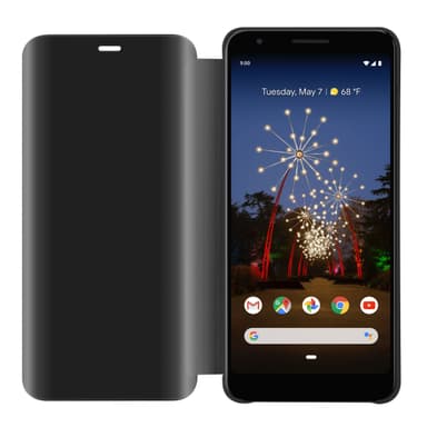 Suojakuori Google PIXEL 3A XL Lompakkokotelo (Musta)