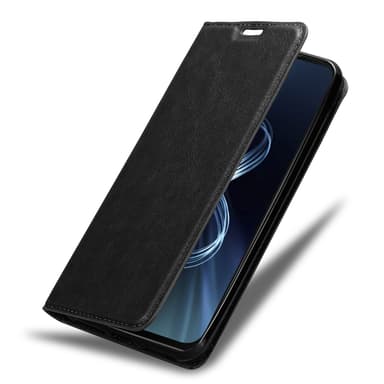Asus ZenFone 8 Suojakuori Lompakkokotelo (Musta)