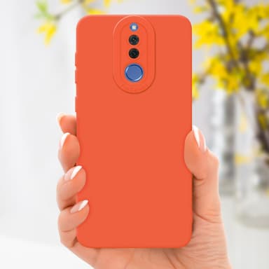 Huawei MATE 10 LITE Suojakuori Kotelo (Oranssi)