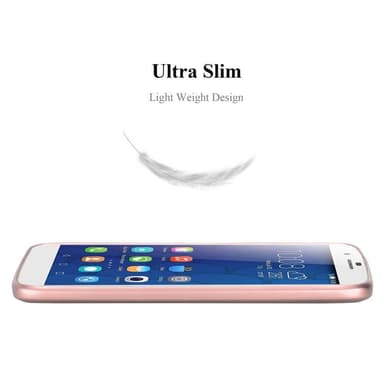 Honor 6 PLUS Suojakuori Kotelo (Vaaleanpunainen)