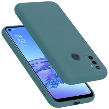 Oppo A53 Suojakuori Kotelo Case (Green)