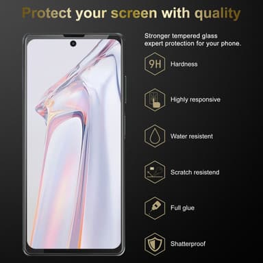 Blackview A100 3x Suojakalvo Karkaistu lasi Näytönsuoja