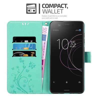 Sony Xperia XZ1 COMPACT Suojakuori Lompakkokotelo