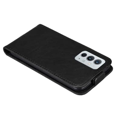 OnePlus 9RT 5G Suojakuori Lompakkokotelo (Musta)