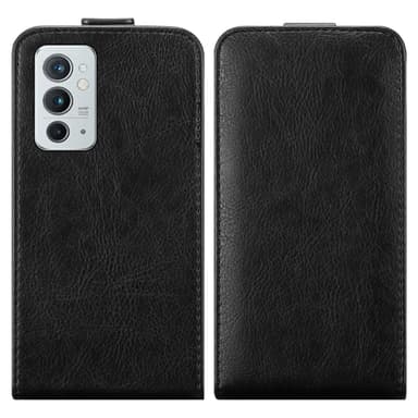 OnePlus 9RT 5G Suojakuori Lompakkokotelo (Musta)