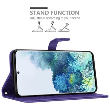Samsung Galaxy S20 Suojakuori Lompakkokotelo (Violetti)