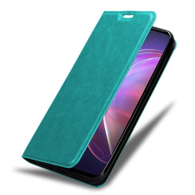 Vivo V21 4G / 5G Suojakuori Lompakkokotelo (Turkoosi)