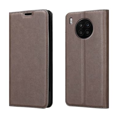 Honor 50 LITE Suojakuori Lompakkokotelo (Ruskea)