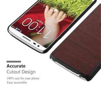 LG G2 Suojakuori Kotelo (Ruskea)