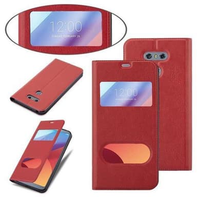 Lompakkokotelo LG G6 Case (Punainen)