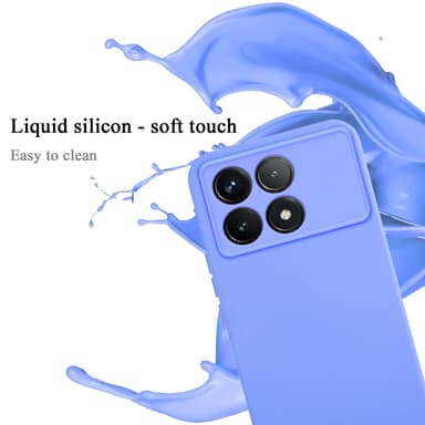 Xiaomi Poco F6 Pro Suojakuori Kotelo (Violetti)