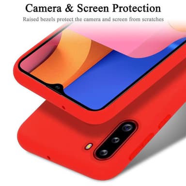 Samsung Galaxy A21 Suojakuori Kotelo (Punainen)