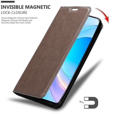 Honor 50 LITE Suojakuori Lompakkokotelo (Ruskea)