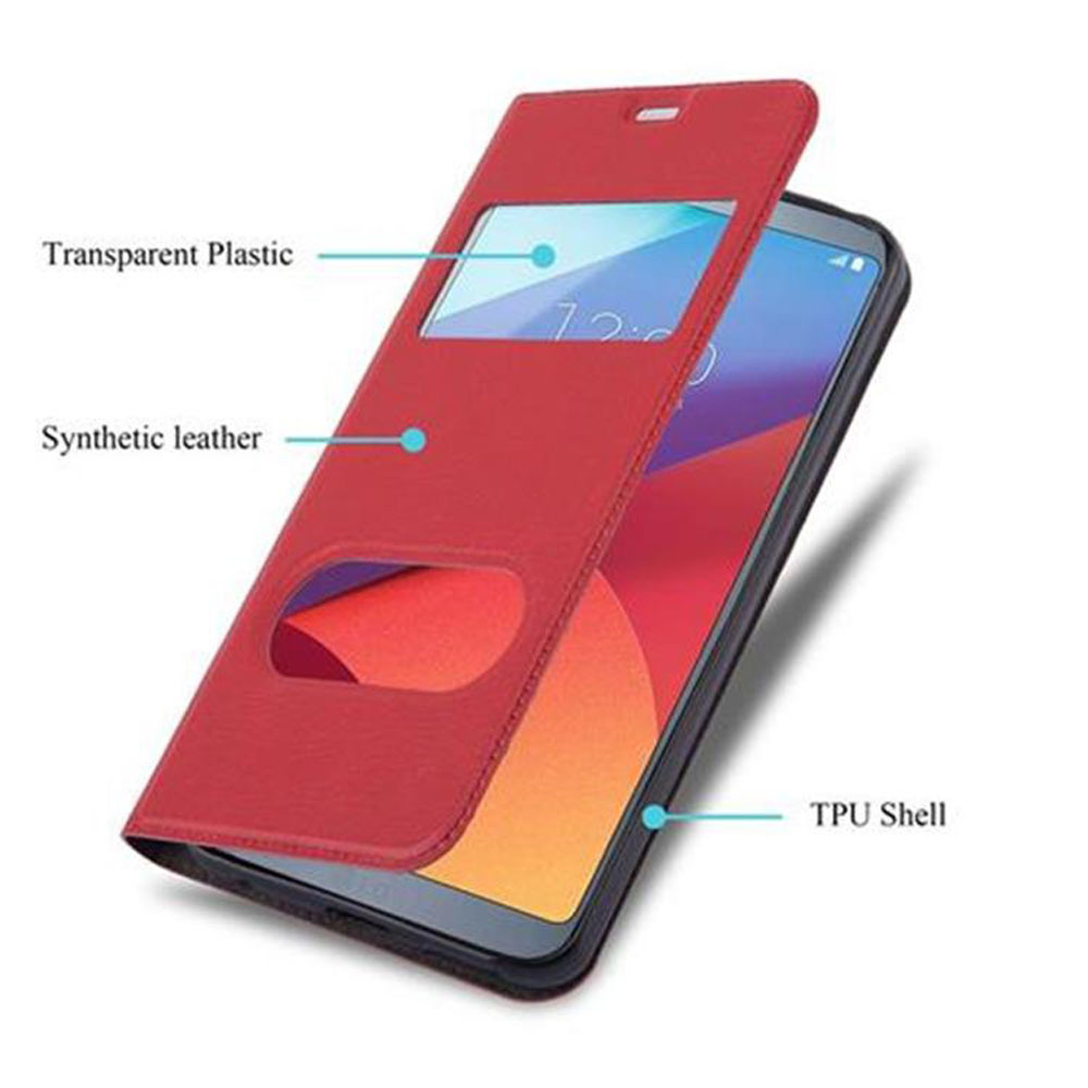 Lompakkokotelo LG G6 Case (Punainen)