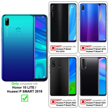 Honor 10 LITE / Huawei P SMART 2019 3x Näytönsuoja