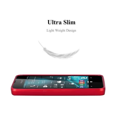Nokia Lumia 550 Suojakuori Kotelo (Punainen)