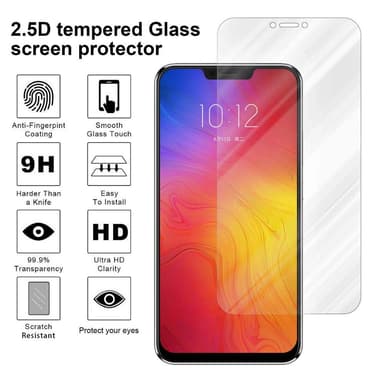 Lenovo Z5 Näytönsuoja Karkaistu lasi Suojakalvo