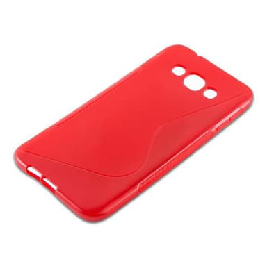 Samsung Galaxy A8 2015 Suojakuori Cover (Punainen)