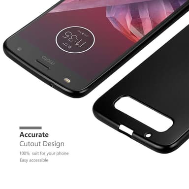 Motorola MOTO Z2 Suojakuori Kotelo (Musta)