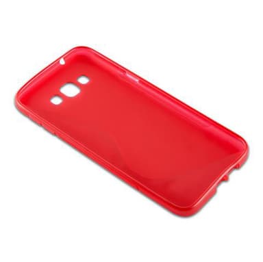 Samsung Galaxy A8 2015 Suojakuori Cover (Punainen)