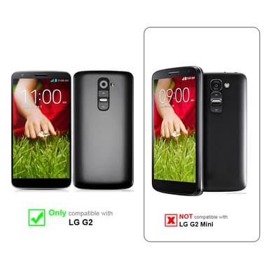 LG G2 Suojakuori Kotelo (Punainen)