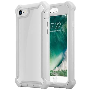 iPhone 7 / 7S / 8 / SE 2020 Suojakuori Kotelo (harmaa)