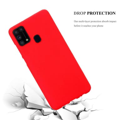 Suojakuori Samsung Galaxy M31 Kotelo (Punainen)