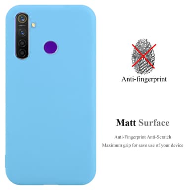 Suojakuori Realme 5 / 5i / 6i / C3 Kotelo (Sininen)