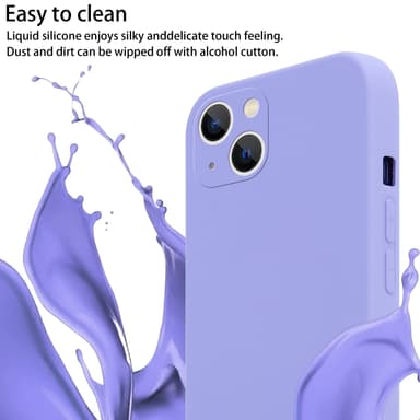 Suojakuori iPhone 14 Kotelo Ketju (Violetti)