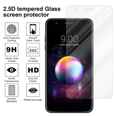 LG K10 2018 / K11 / K11 PLUS Näytönsuoja Karkaistu lasi